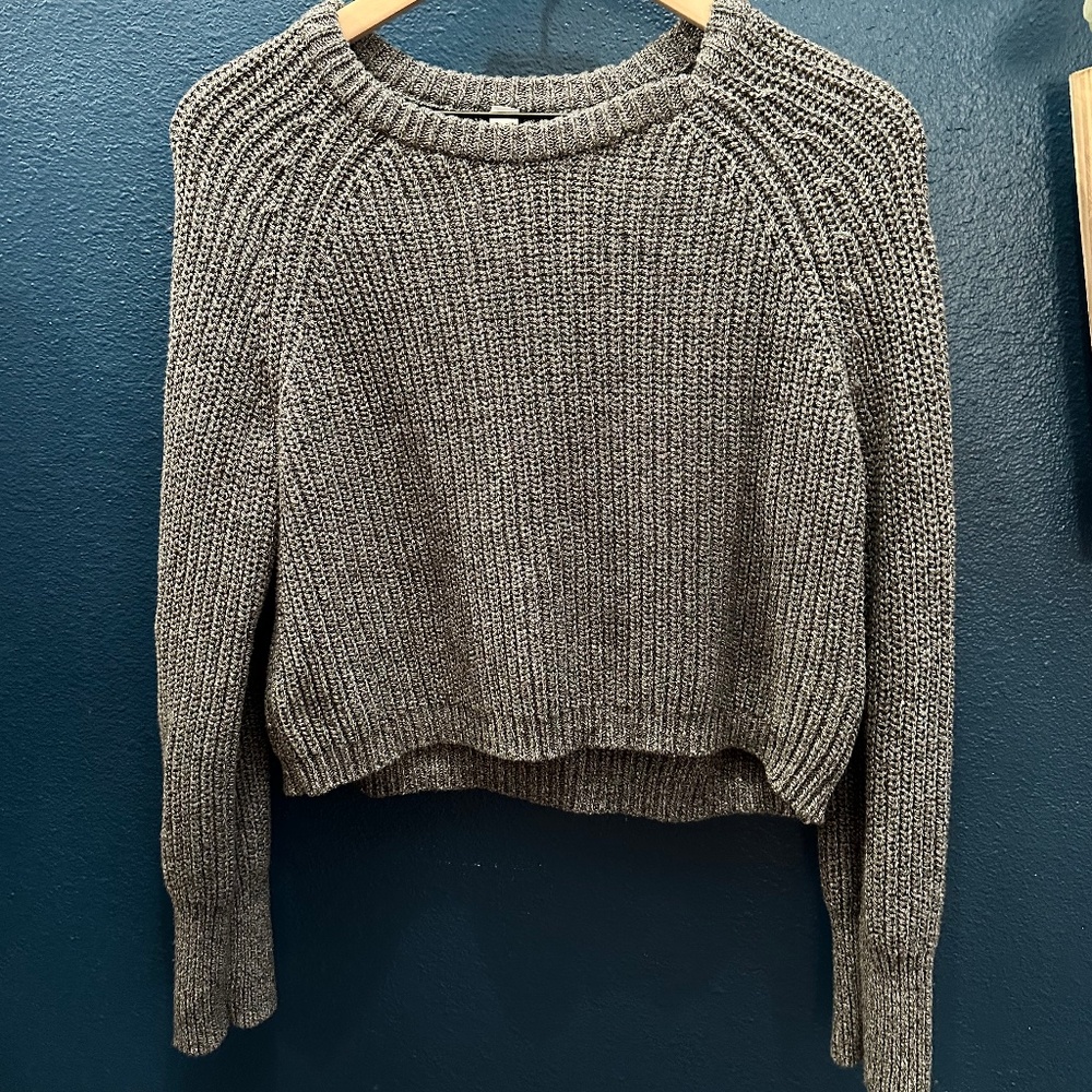 American Apparel Fisherman Sweater – Grey – Size XL – Good Condition